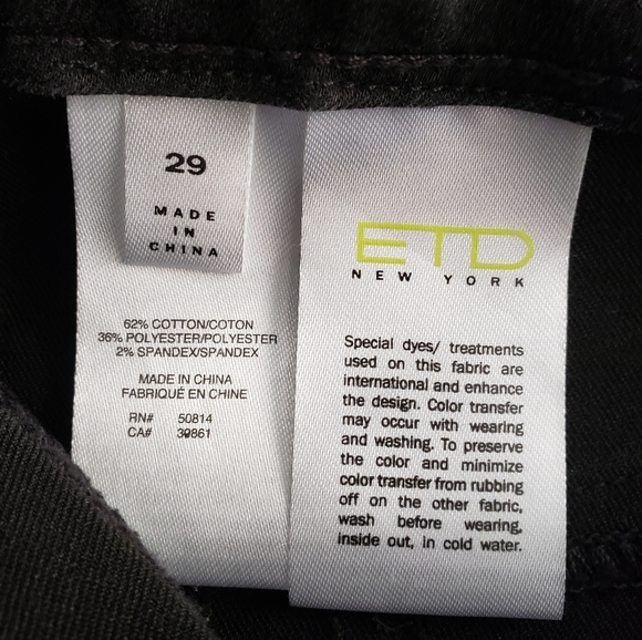 Elie Tahari 29 Audrey faux leather gray leggings - Picture 10 of 15